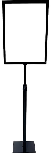 Porta Cartaz Para Folha A4 Kit 5 Pedestais - Com Regulagem