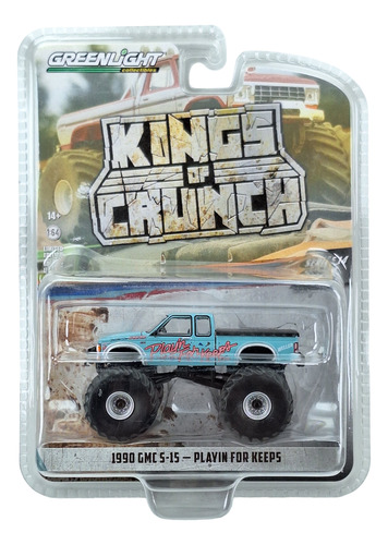 1990 Gmc S15 Playin For Keeps Esc 1:64 Greenlight