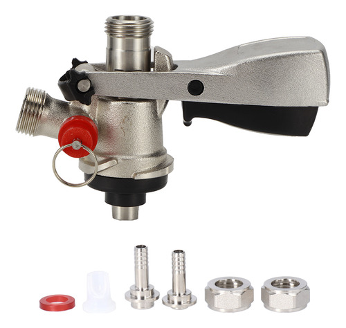 Acoplador De Barril Tipo G5/8 S Com Válvula