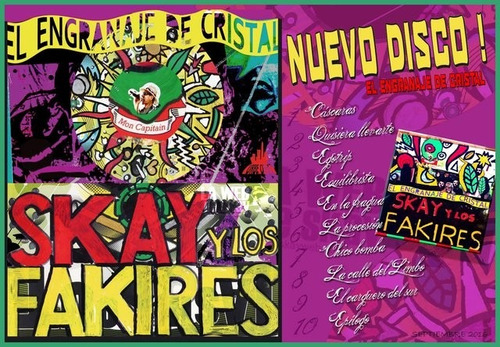 Skay Y Los Fakires + Ciro Y Los Persas Naranja 2 Cds   Kktus