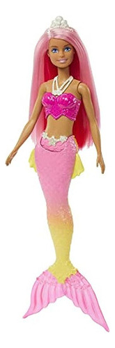 Muñeca Sirena Dreamtopia Juguete P Niñas Barbie Rosa ;o