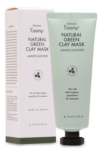 Coony Natural Green Clay Mask X 70 Ml