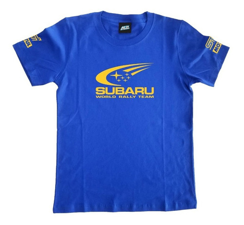 Remera Estampada Subaru Wrc Team Sti Motul Xxl