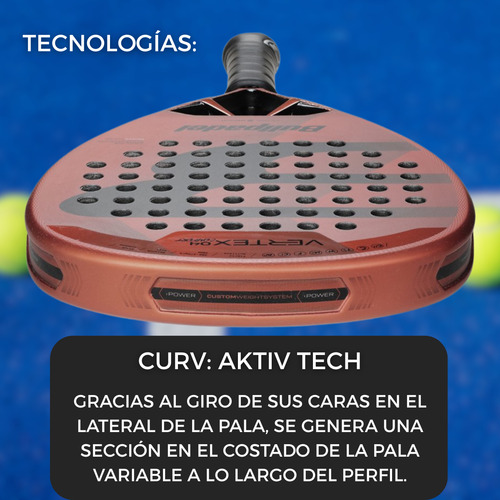 Paleta De Padel Bullpadel Vertex 04 Comfort 25 Avanzado Naranja