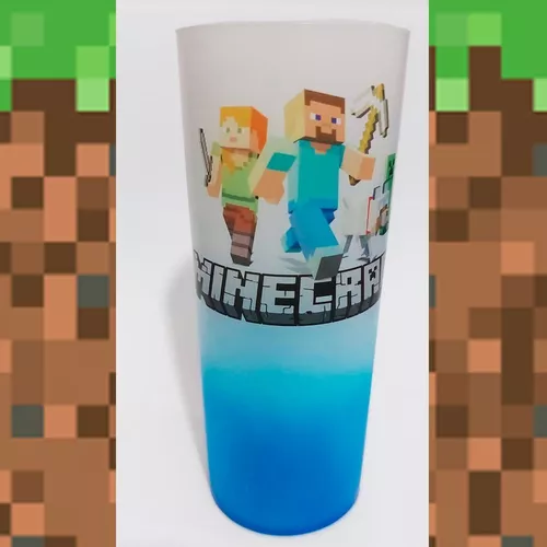 COPO PAPEL 180ML MINECRAFT 12UN.