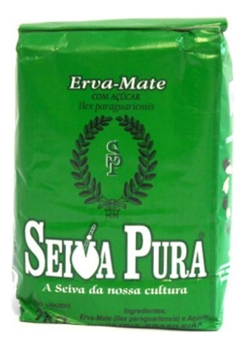 Erva-mate, Chimarrão Seiva Pura Com Adição De Açúcar 1kg