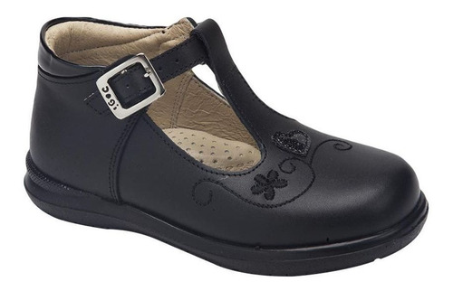 Zapato Bota Casual Comodos Niña Negros Dogi  2020 Msi