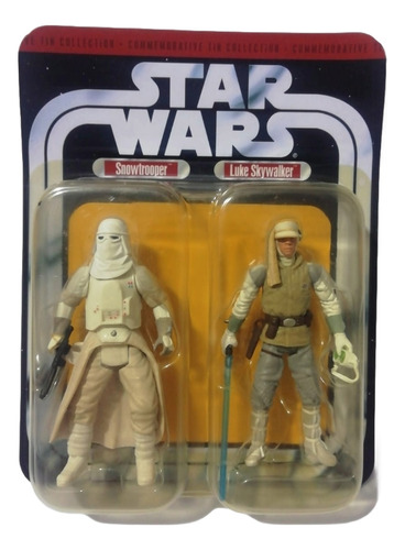 Star Wars Commemorative Tin Collectino Snowtrooper & Luke
