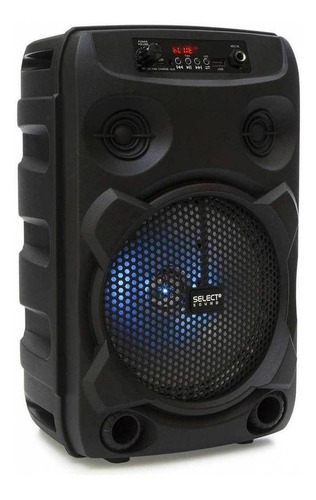 Imagen 2 de 3 de Bocina Select Sound Raven portátil con bluetooth negra