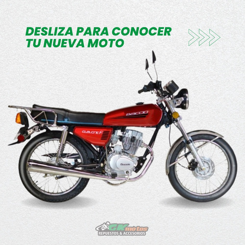 Moto Baccio Classic F 125 Con Casco Ls2 ¡de Regalo!