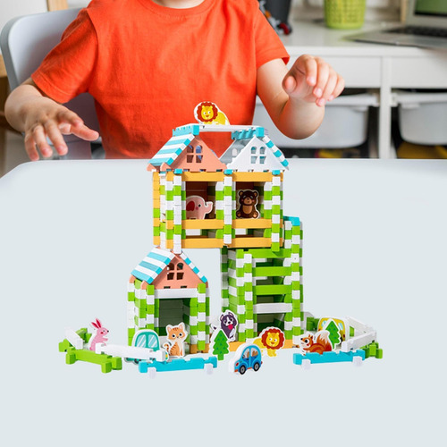 Juego De Bloques De Construcción De Madera, Desarrollo De