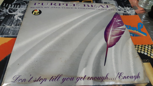 Purple Beat Dont Stop Till You Get Enough Maxi Violeta 1995
