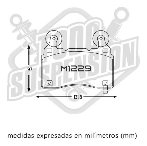 Pastilla Frenos Delantera Chevrolet Camaro 6.2 2015-2020