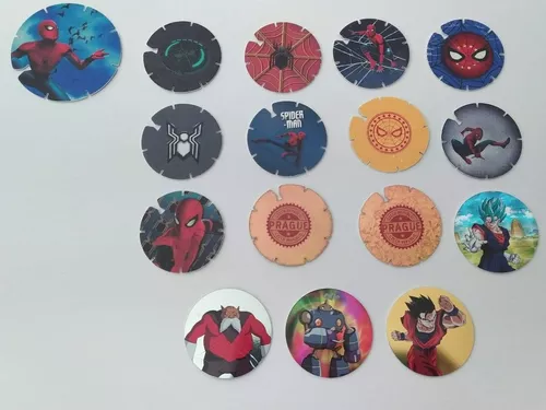 Lote De Tazos Spiderman/dragon Ball Super en venta en Ciudad Valles San  Luis Potosí por sólo $   Mexico