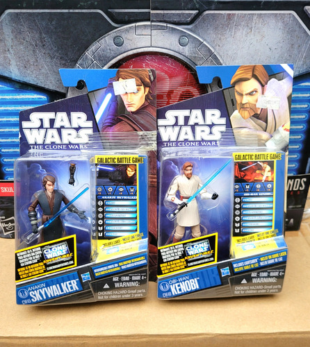 Anakin Skywalker Obi Wan Star Wars Clone Wars Black Series (Usado)
