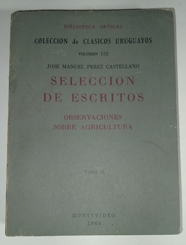 J.m. Perez Castellano,observaciones Sobre Agricultura Tomo 2