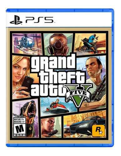 Grand Theft Auto V Formato Físico Ps5 Original