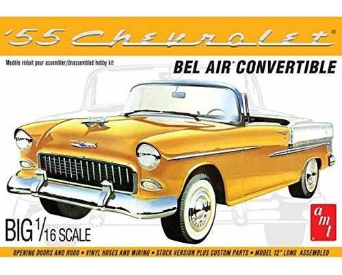 Amt 1955 Chevy Bel Air Convertible 1:16 Maqueta Kit