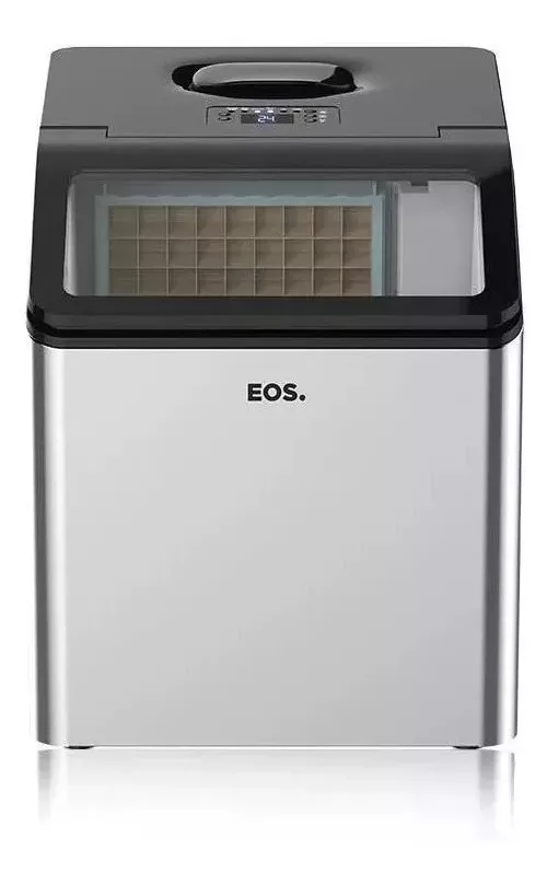 Terceira imagem para pesquisa de maquina de gelo 35kg eos ice compact emg35 inox 220v