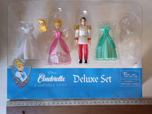 Set Cenicienta Disney Store Nuevo Solo Se Saco Accesorios (Usado)