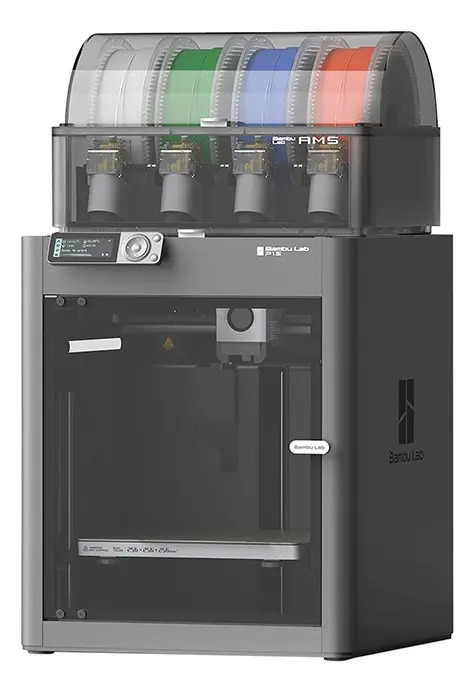 Impressora 3d Bambu Lab P1s Combo Ams Cinza-escuro