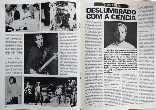 Revista Roll - No 7, Briam May, The Clash, Yes - Rara 1984 (Usado)