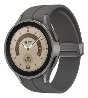 Smartwatch Samsung Galaxy Watch 5 Pro 45mm Super Amoled Gris Color del bisel Transparente