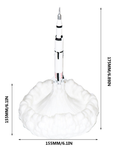 X Space Lamp Usb Recarregável Led Night Para Crianças, Prese