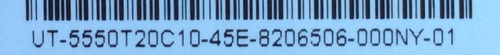 T-con / Sharp 5550t20c10 / T500hvn08.3 / Modelo Lc-50lb261u (Usado)