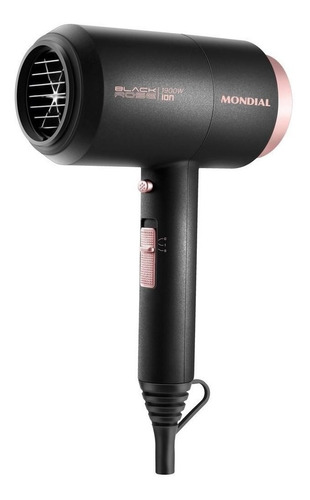 Imagem 1 de 4 de Secador de cabelo Mondial Black Rose SC-38 preto e rosa 127V