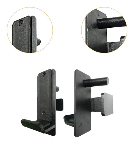 J Hooks For Squat Rack Acero Training Con Almohadillas De