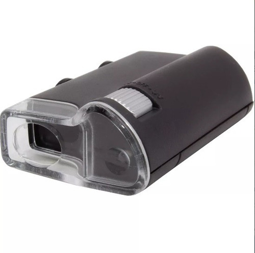 Imagem 6 de 10 de Microscópio - Lupa 60x A 100x Luz Ultravioleta Clip Celular