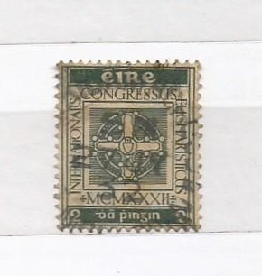 Selo Irlanda,selo Congr Eucarístico Internacional 1932,y60,u