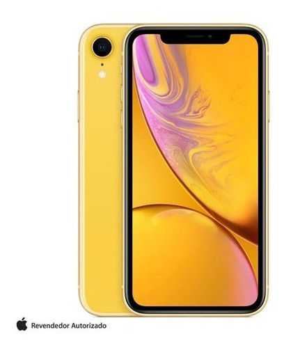 iPhone XR Amarelo Tela 6,1 4g 128 Gb Câmera 12 Mp Mryf2bz/a