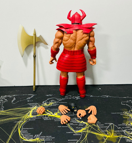 Storm Collectibles Golden Axe Death Adder Figure 1/12 Scale (Usado)
