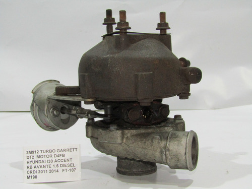 Turbo Garrett Dt2 Motor D4fb Hyundai I30 Accent Aventa (Usado)