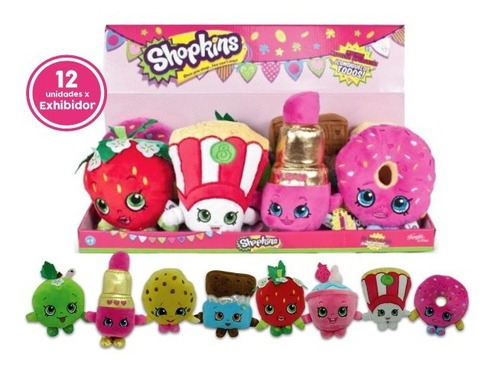 Peluche Shopkins (strawberry Kiss) De 20cm