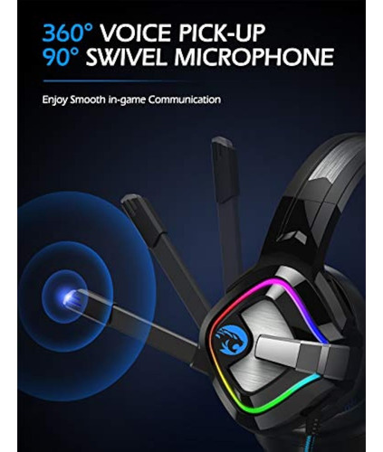 Ziumier Auriculares Para Juegos Ps4, Auriculares