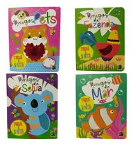 Comprar Toque E Sinta - Coleção - Amigos Do Mar, Amigos Da Fazenda, Amigos Da Selva E Amigos Pets- Pé Da Letra - Livros Sensoriais
