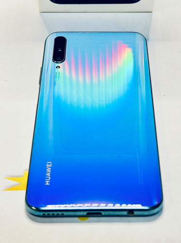 Celular Huawei Y9s Stk-lx3 Azul 6+128gb. Desbloqueado Con Caja Cargador Y Cable Originales. (Usado)
