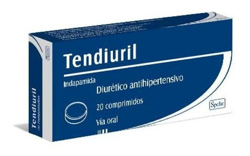 Tendiuril 2.5 Mg 20 Comprimidos