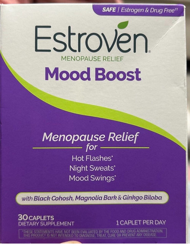 Estroven Alivio Menopausia Reduce Sintomas Incomodos Mood  