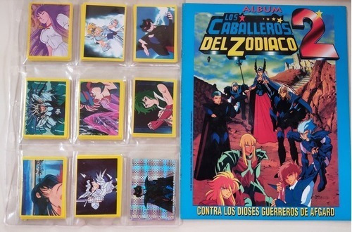 Caballeros Del Zodiaco 2 Navarrete Set Completo A Pegar 1996