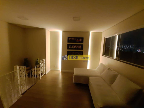 Cobertura Com 3 Dormitórios À Venda, 183 M² Por R$ 890.000,00 - Vila Lusitânia - São Bernardo Do Campo/sp - Co0065