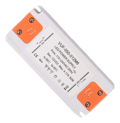 Fuente De Alimentión Del Del Controlador Led De 50 12 V,