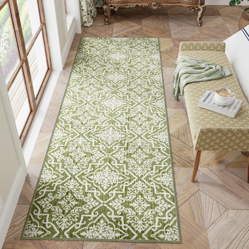 Jinchan Alfombra Marroqui Lavable De Estilo Bohemio De 2 X 5