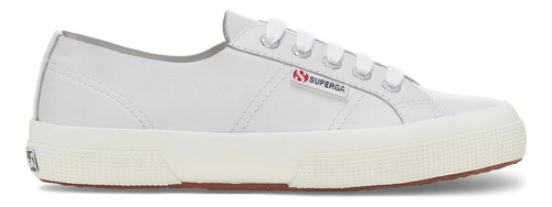 Zapatilla Superga 2750 Unlined Nappa Br Cuero