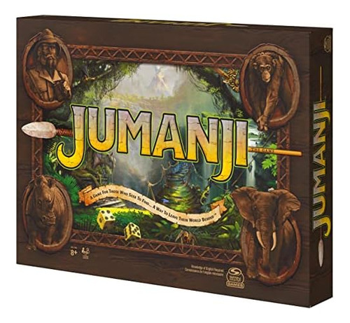 Jumanji The Game, El Clásico Juego De Mesa Familiar De Avent