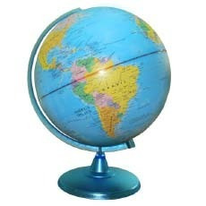 Imagen 3 de 4 de Educando Globo Terráqueo Político 25 Cm Cartografía 257w