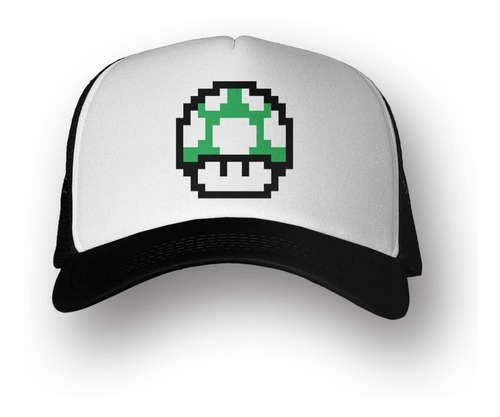 Gorra Mario Bros Jueguitos Hongo Luigi M2